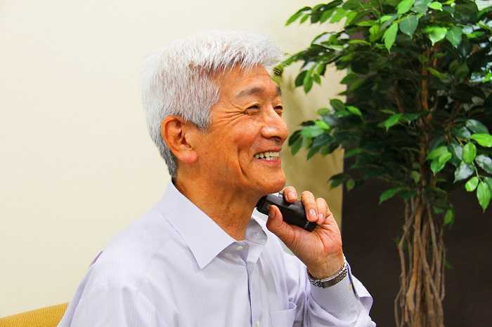 気管切開で会話の練習